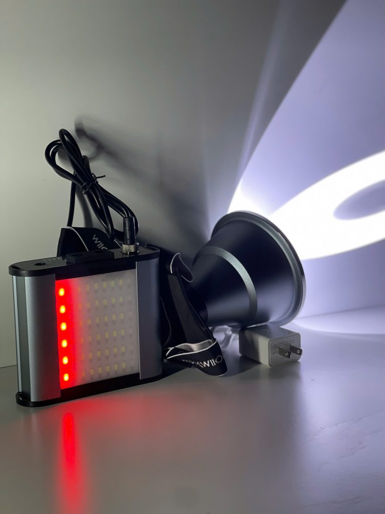 Đèn soi ếch pin rời mã TTS-900 plus , chóa nhôm 12cm nặng 100g , pin rời dung lượng 22000mAh